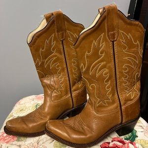 Old West youth cowboy boots